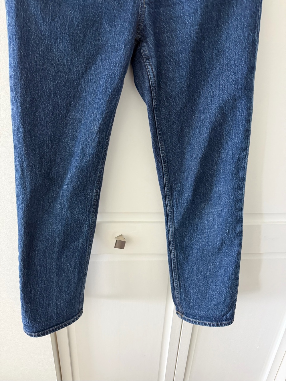 Gap Cheeky Straight High Rise Jeans Medium Wash Blue Denim 27 / 4 RS - Picture 4 of 7